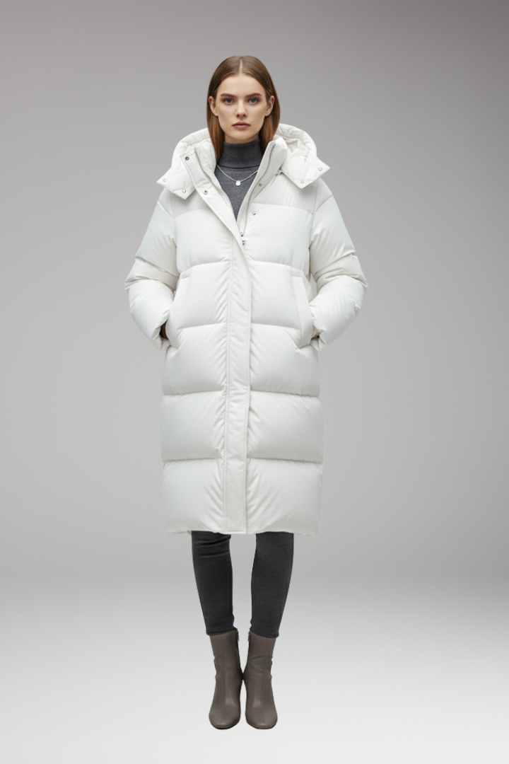 Women's Full Zip Jacket With Fixed Hood