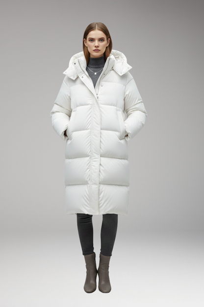 Women's Full Zip Jacket With Fixed Hood
