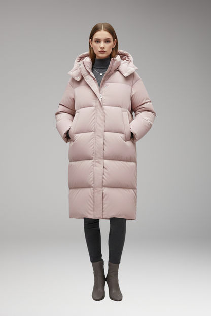 Women's Full Zip Jacket With Fixed Hood