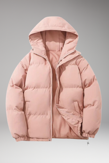 Women's Hooded Jacket Stitched Surface - Vonnera