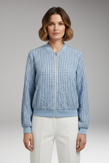 Women's Textured Zip Jacket