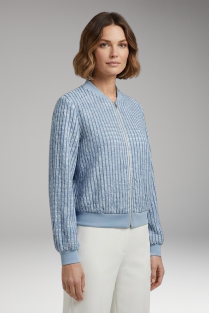 Women's Textured Zip Jacket