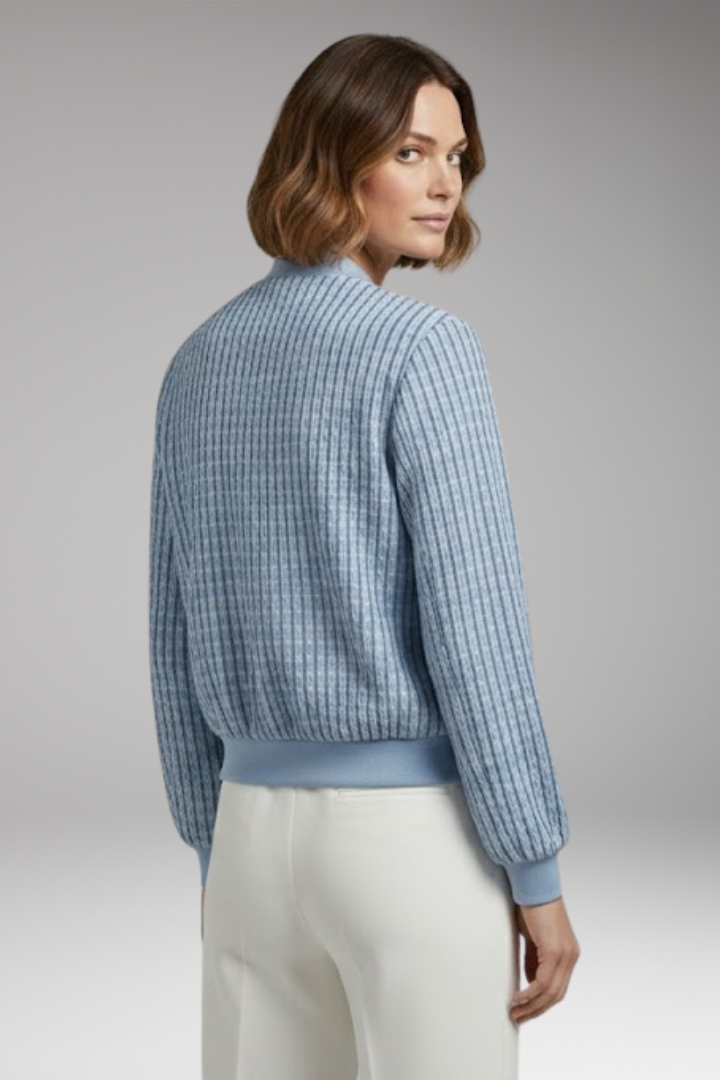 Women's Textured Zip Jacket
