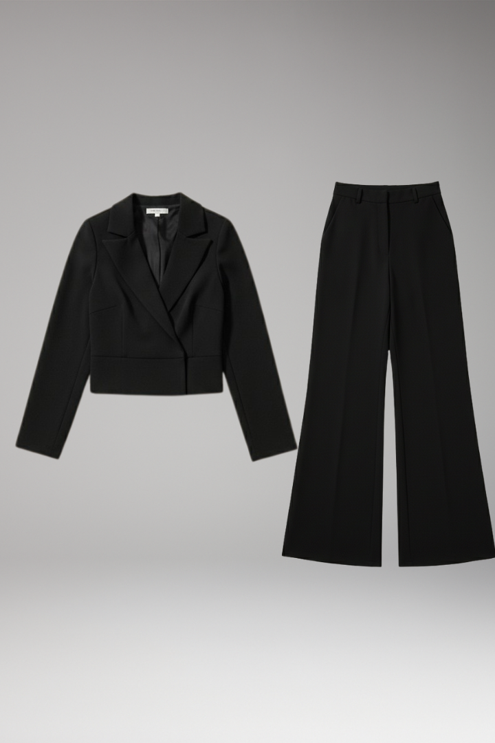 Women's Wide Leg Jumpsuit Shirt Collar Style - Vonnera