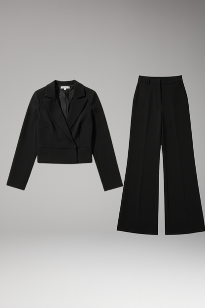 Women's Wide Leg Jumpsuit Shirt Collar Style - Vonnera