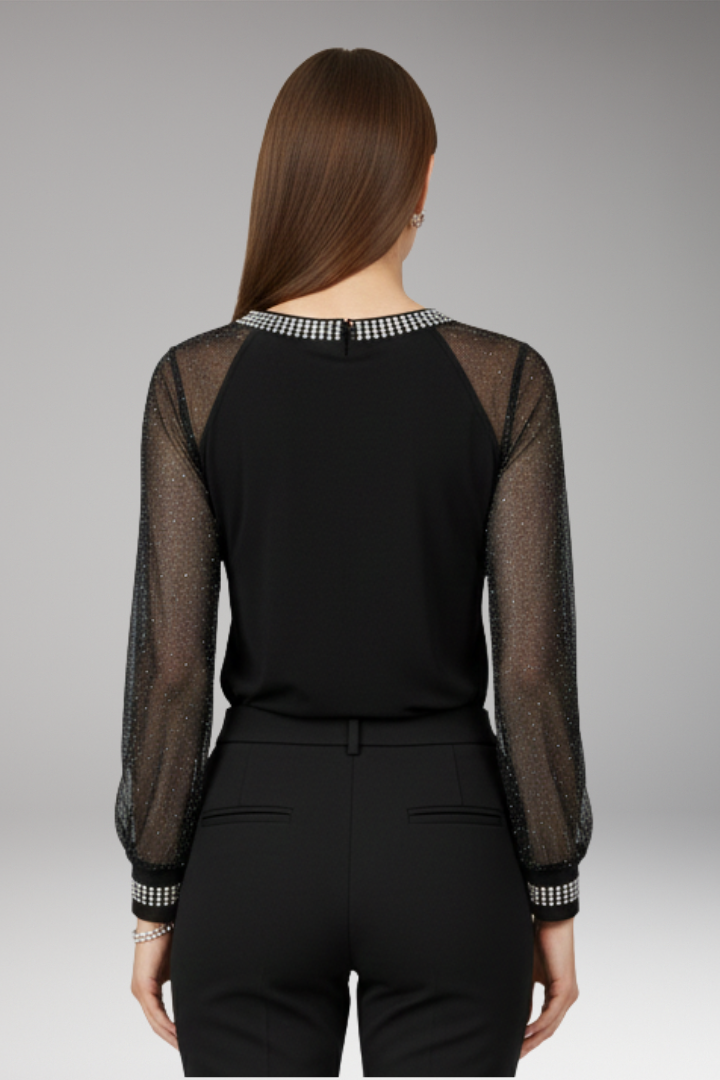 Women's Knit Long Sleeve Round Neck