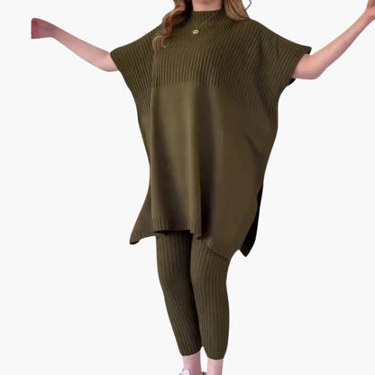 Women's Knit Long Sleeve and Pants Set - Vonnera