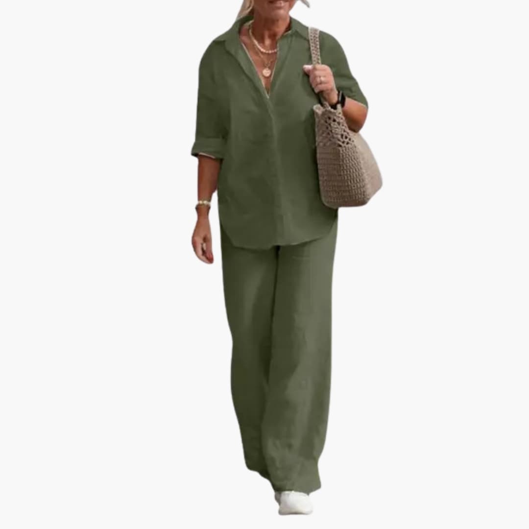Women's Two Piece Long Sleeve Outfit