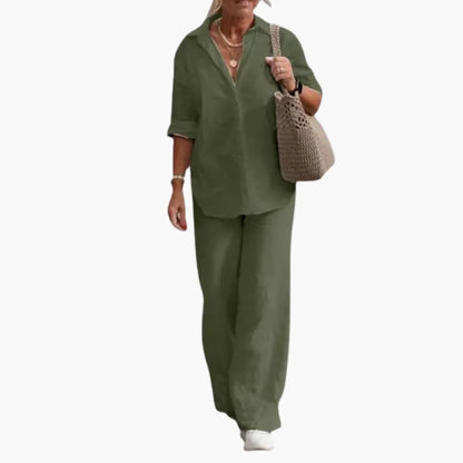 Women's Two Piece Long Sleeve Outfit