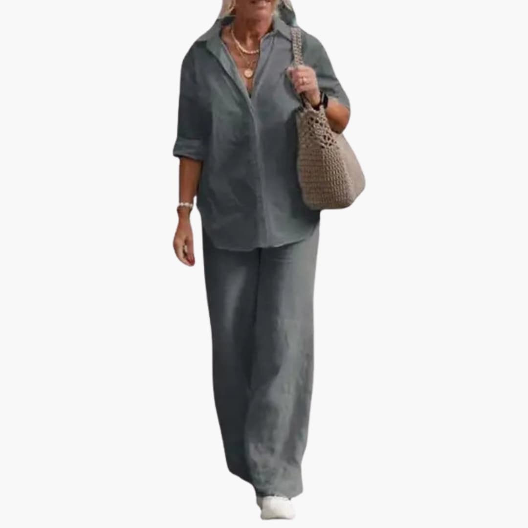 Women's Two Piece Long Sleeve Outfit