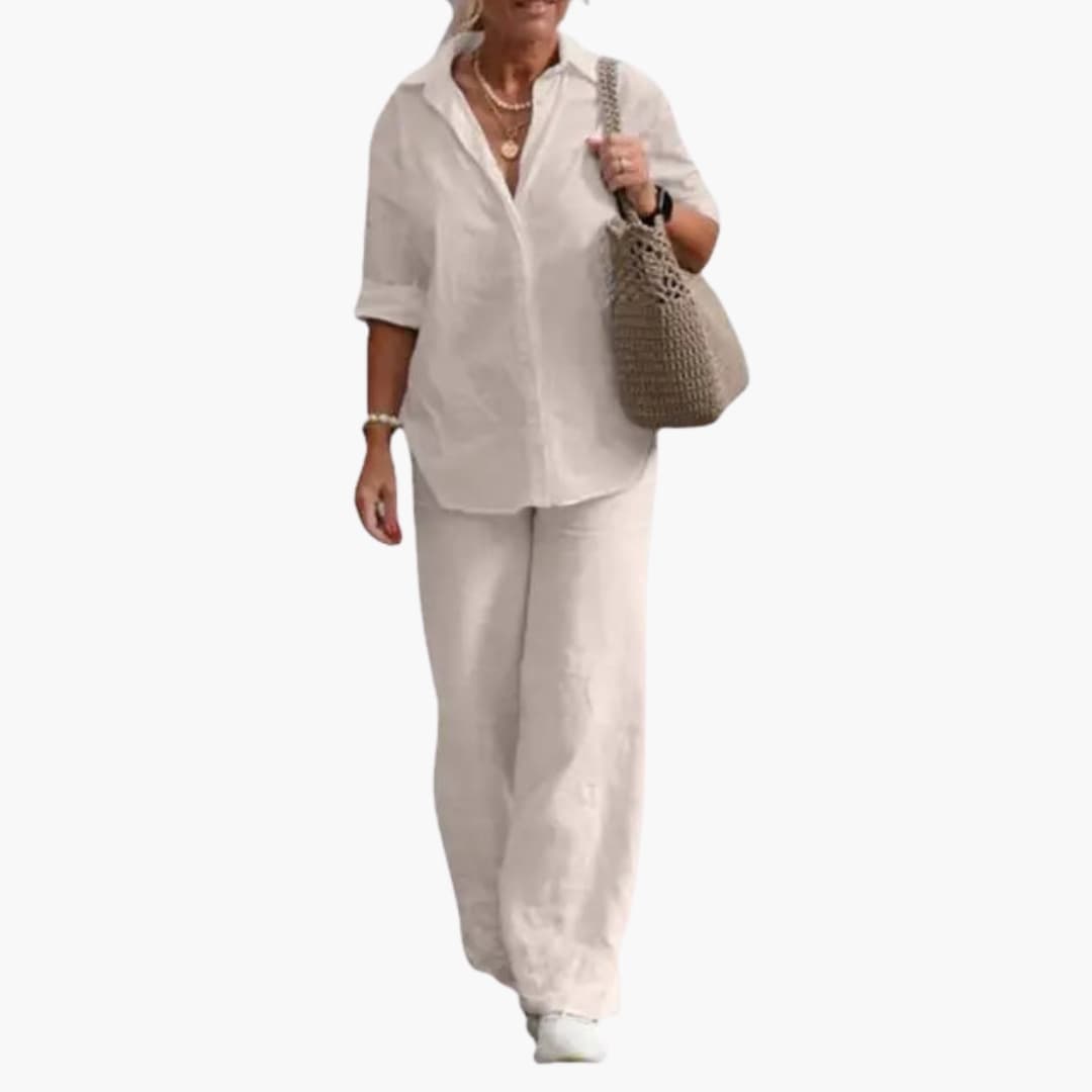 Women's Two Piece Long Sleeve Outfit - Vonnera