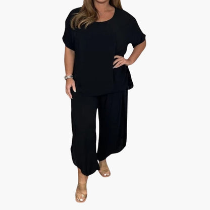 Women's Two-Piece Pantsuit Loose Fit
