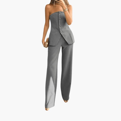 Women's Two-Piece Off-Shoulder Skirt Set Long Sleeve