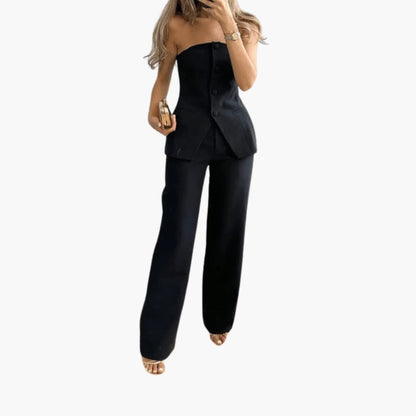 Women's Two-Piece Off-Shoulder Skirt Set Long Sleeve