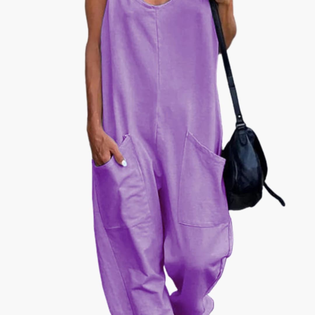 Women's Overalls Adjustable Shoulder Straps Front Pockets