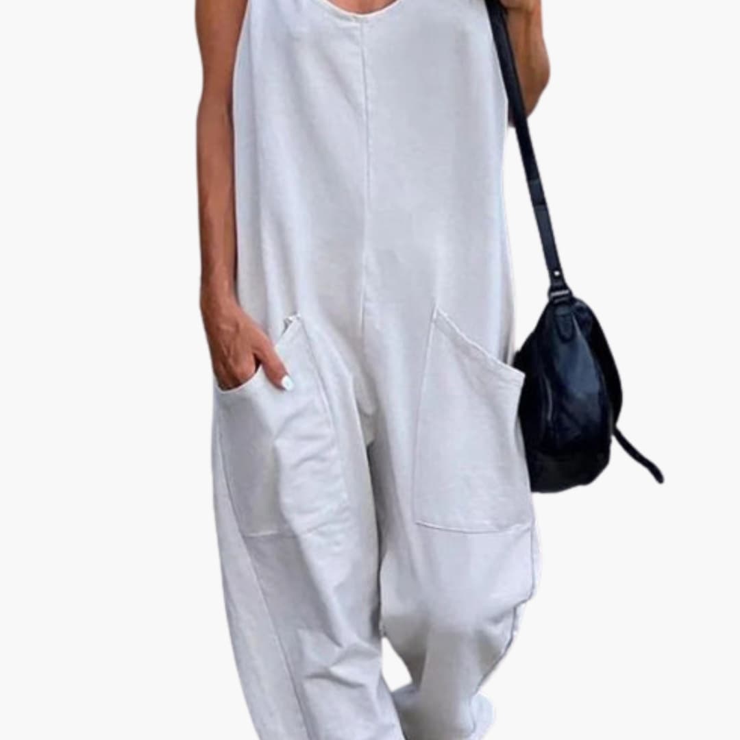 Women's Overalls Adjustable Shoulder Straps Front Pockets
