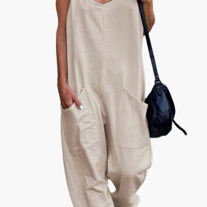 Women's Overalls Adjustable Shoulder Straps Front Pockets