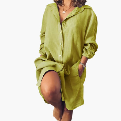 Women's Long Sleeve Button Up Shirt