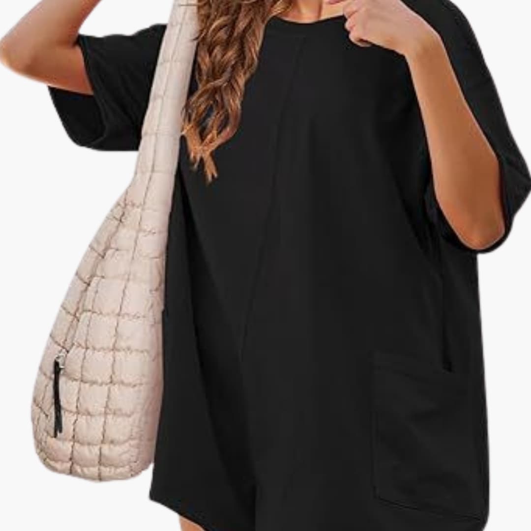 Women's Short Sleeve Mini T-Shirt Dress