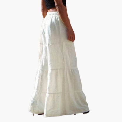 Women's Elastic Waist Palazzo Pants Wide Leg