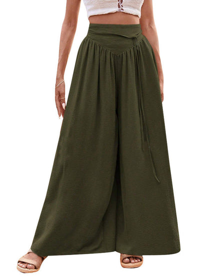 Women's High Waist Palazzo Pants Casual Cut - Vonnera