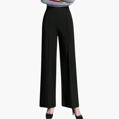 Women's High Waist Palazzo Pants Side Pleated - Vonnera