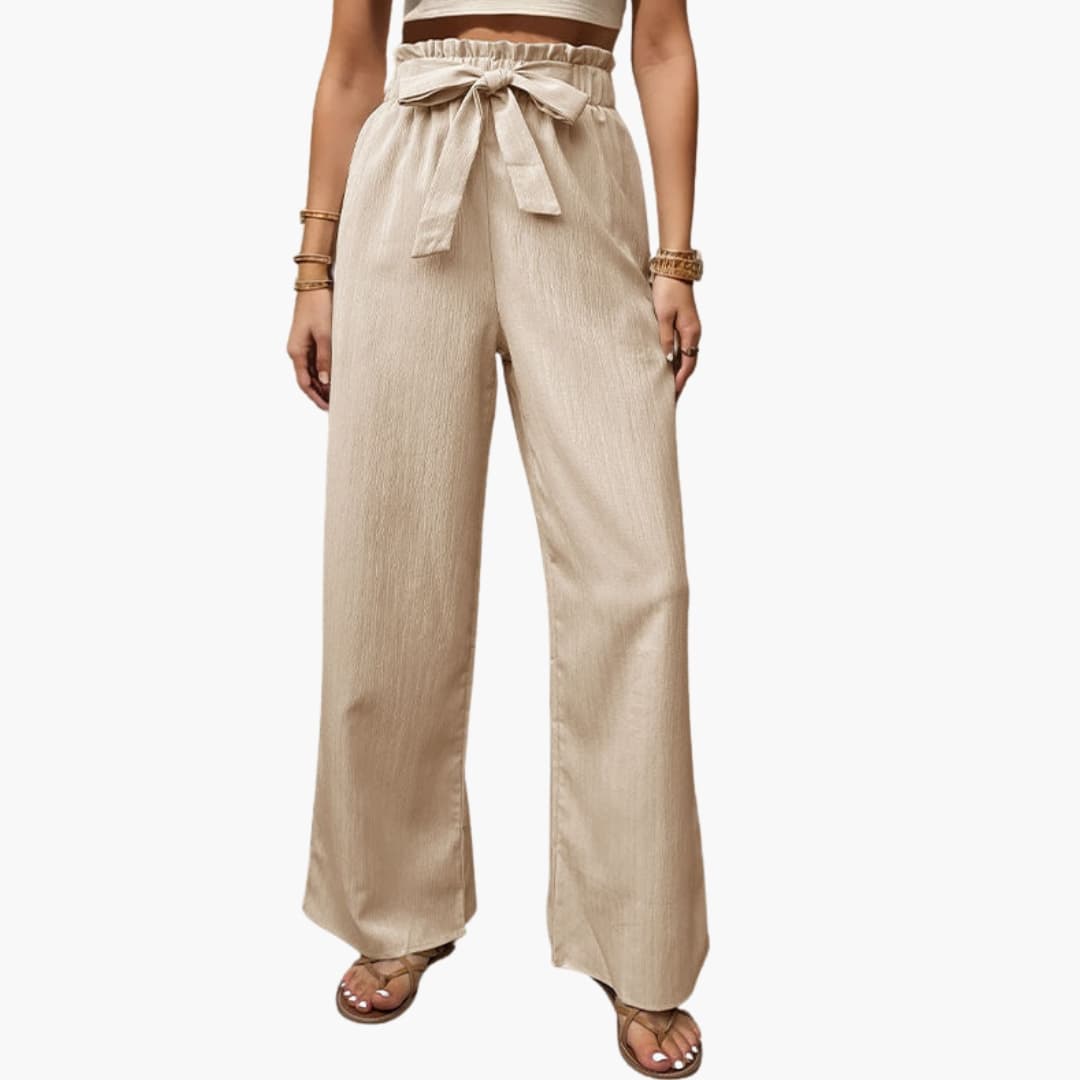 Women's Stretch Palazzo Pants Printed