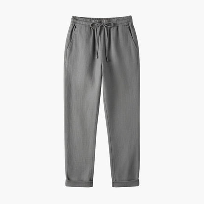 Women's Drawstring Pants Rolled Hem
