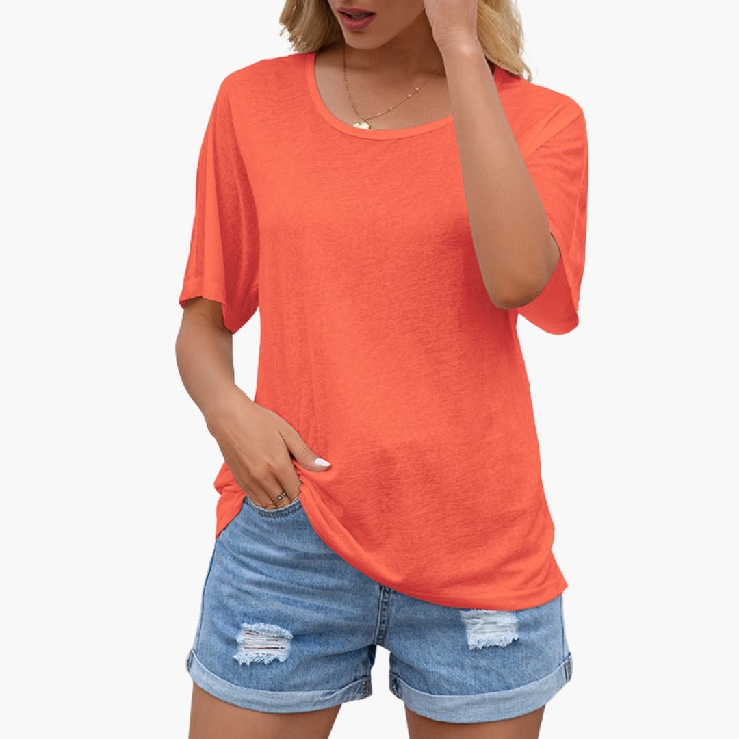 Women's Plus Size Short Sleeve T-Shirt - Vonnera