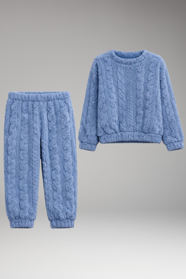 Women's Pyjama Set Round Neck Cotton - Vonnera