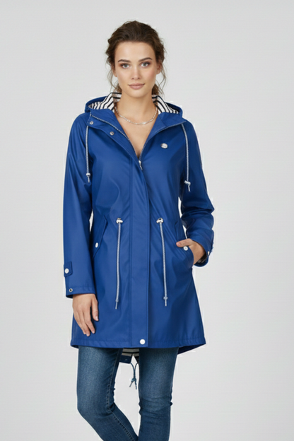 Women's Waterproof Raincoat Adjustable Hood