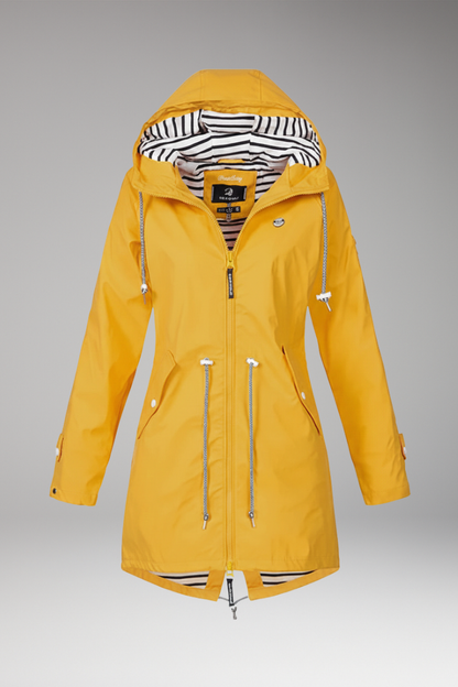 Women's Waterproof Raincoat Adjustable Hood - Vonnera