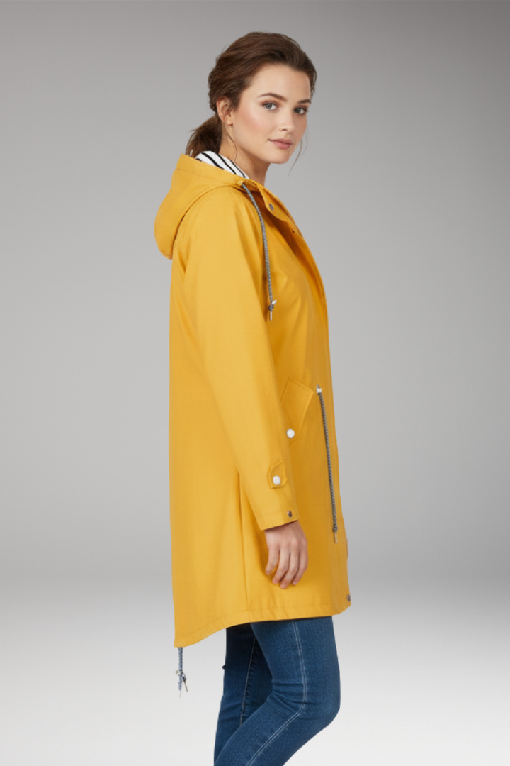 Women's Waterproof Raincoat Adjustable Hood