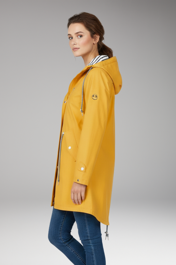 Women's Waterproof Raincoat Adjustable Hood
