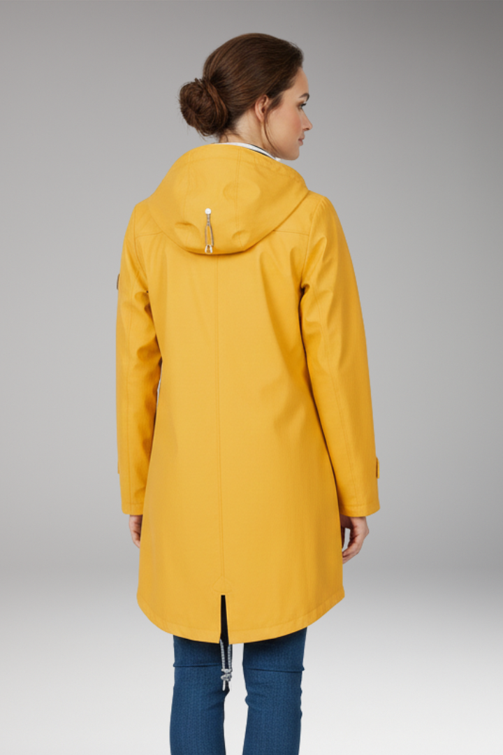 Women's Waterproof Raincoat Adjustable Hood