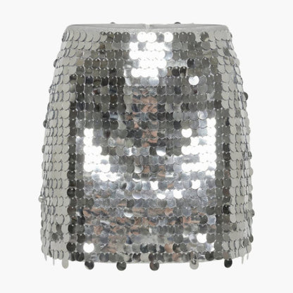 Women's Sequin Mini Skirt Elastic Waist - Vonnera