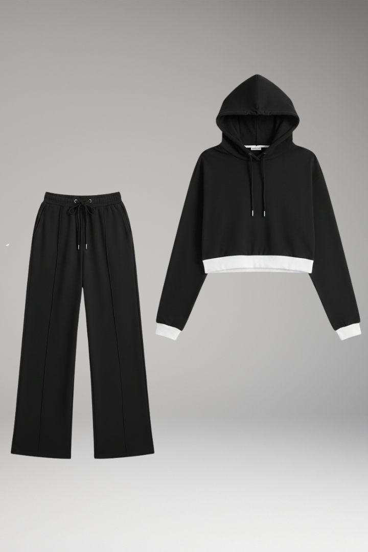 Women's Hooded Sweat Suit - Vonnera
