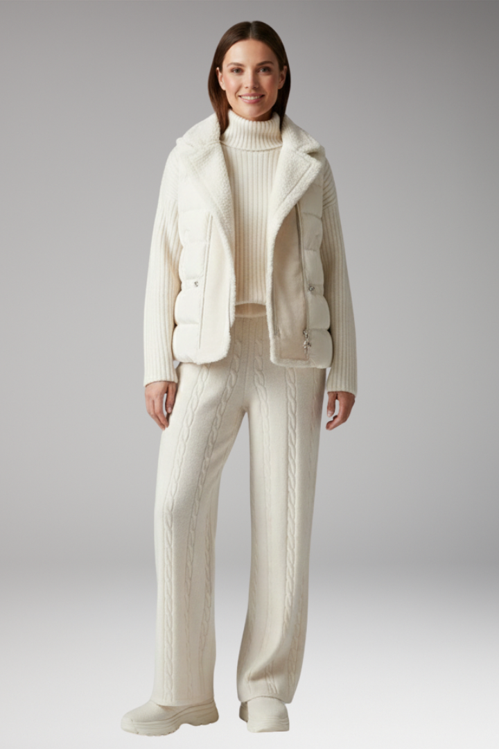 Women's Turtleneck Jumpsuit Set