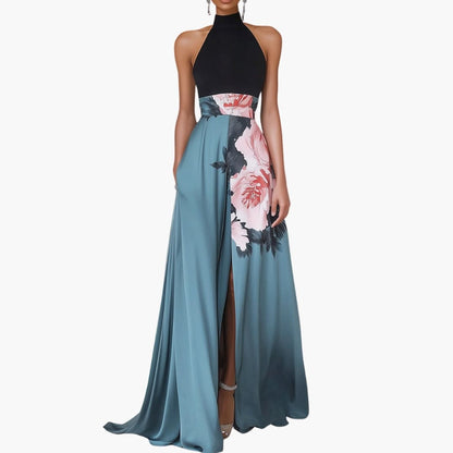 Women's Sleeveless Maxi Dress Side Slit - Vonnera