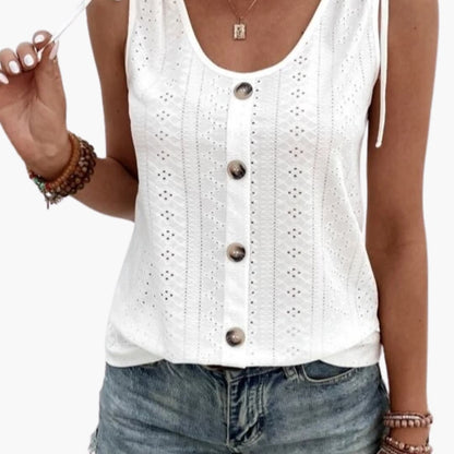 Women's Tank Sleeveless Round Neck - Vonnera