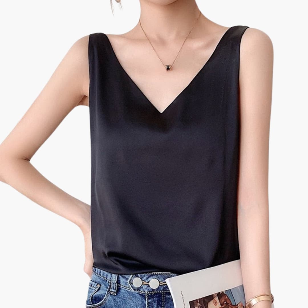 Women's Sleeveless Loose Fit Tank - Vonnera