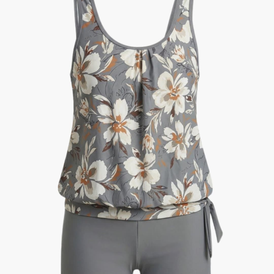 Women's Tankini Swimsuit Set Modern Design - Vonnera
