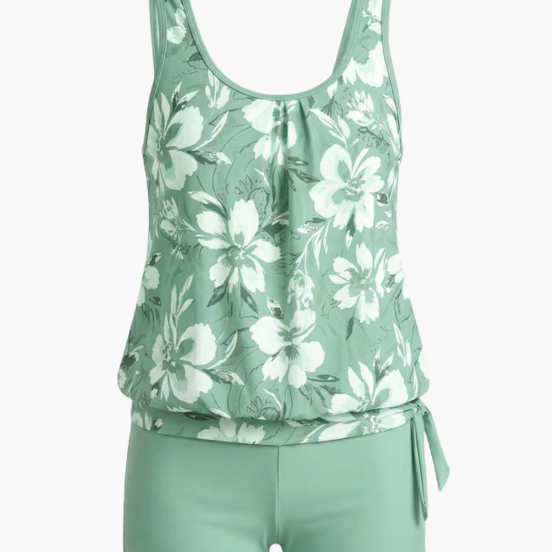Women's Tankini Swimsuit Set Modern Design