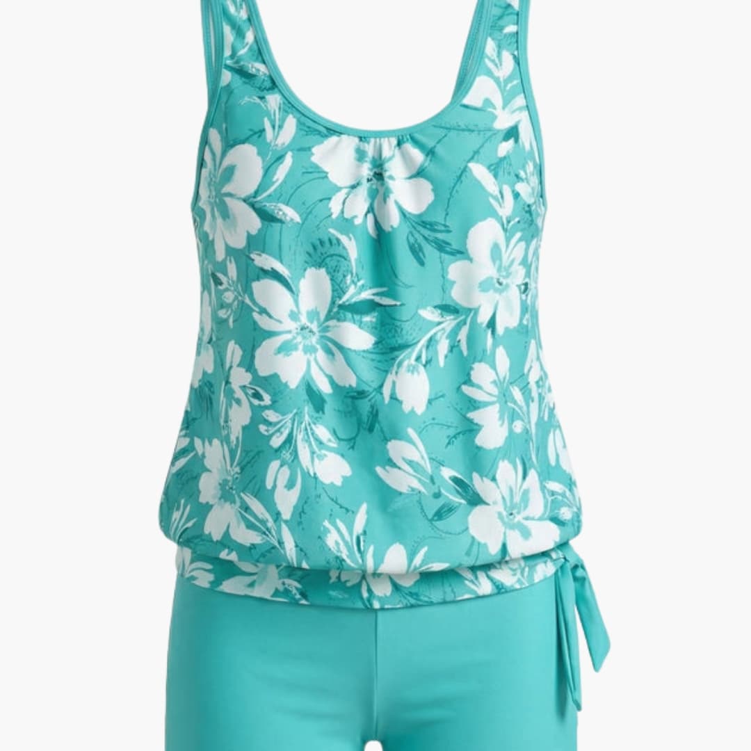 Women's Tankini Swimsuit Set Modern Design