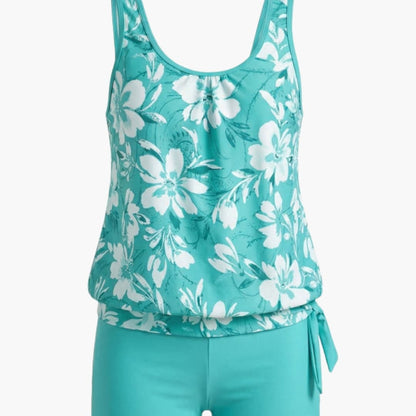 Women's Tankini Swimsuit Set Modern Design