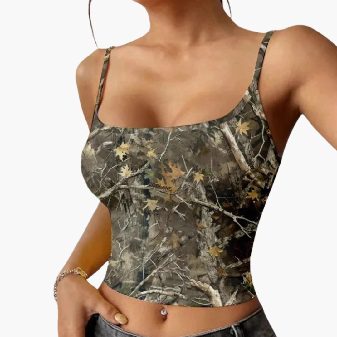 Women's Camouflage Tank Lightweight - Vonnera