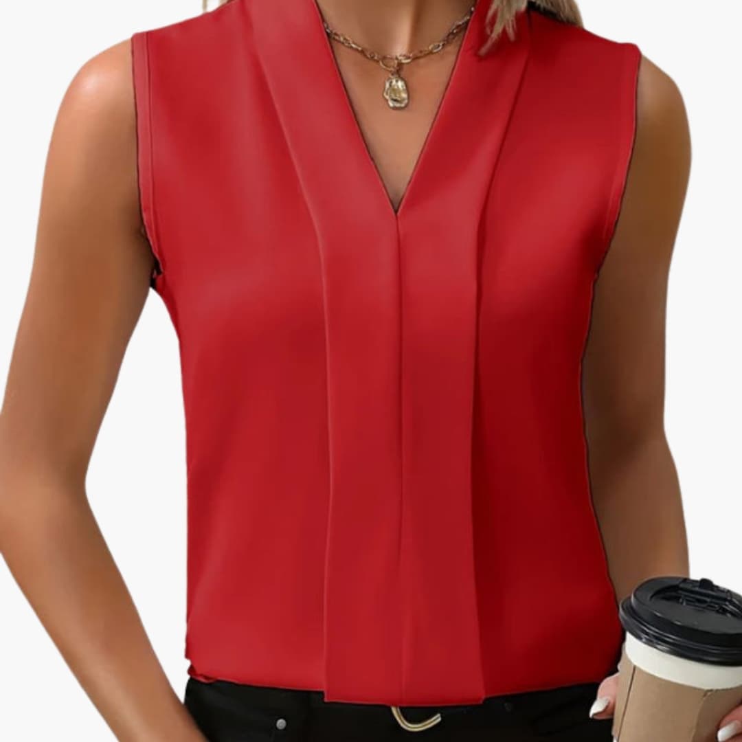 Women's Tank Sleeveless V-Neck
