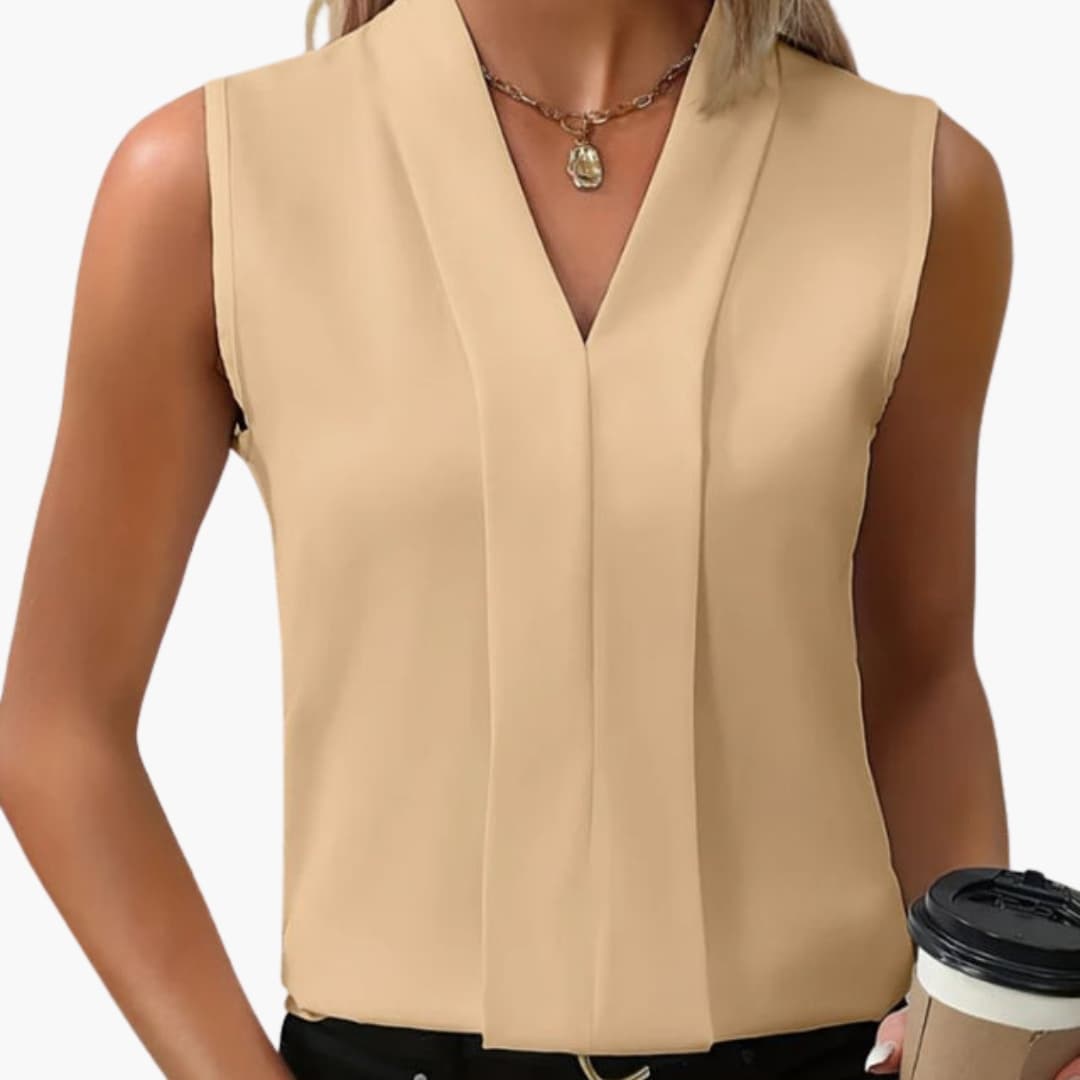 Women's Tank Sleeveless V-Neck