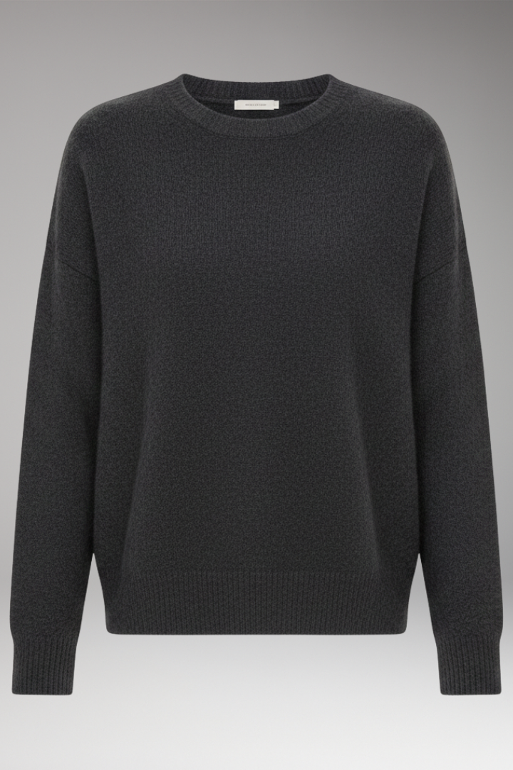 Women's Crew Neck Sweater Long Sleeves - Vonnera