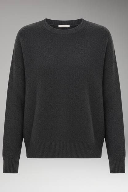 Women's Crew Neck Sweater Long Sleeves - Vonnera